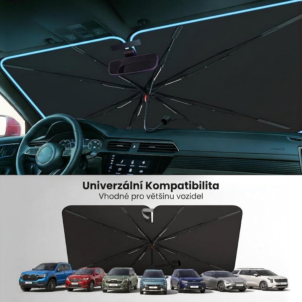 Sluneční clona do auta